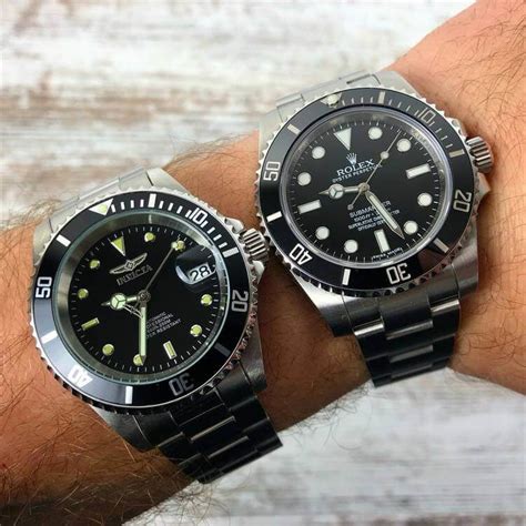 invicta pro diver vs rolex submariner